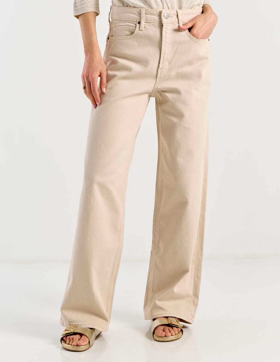 Jeans wide leg cintura Old Navy para mujer