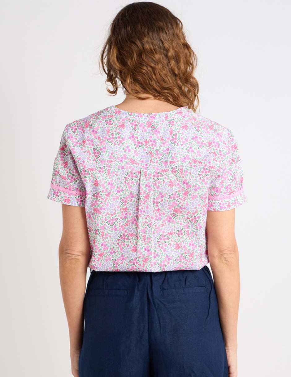 Blusa manga corta para mujer 15