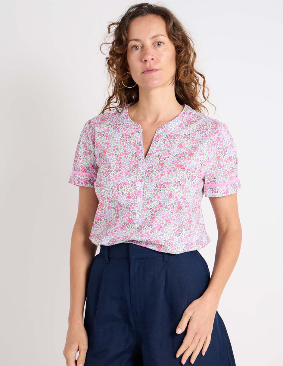Blusa manga corta para mujer Blusa manga corta para mujer