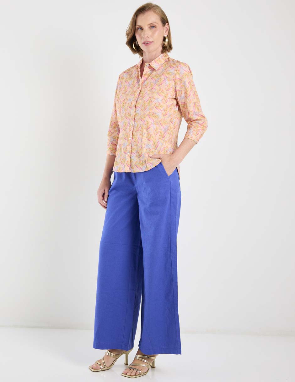 Blusa ferrioni manga 3/4 para mujer