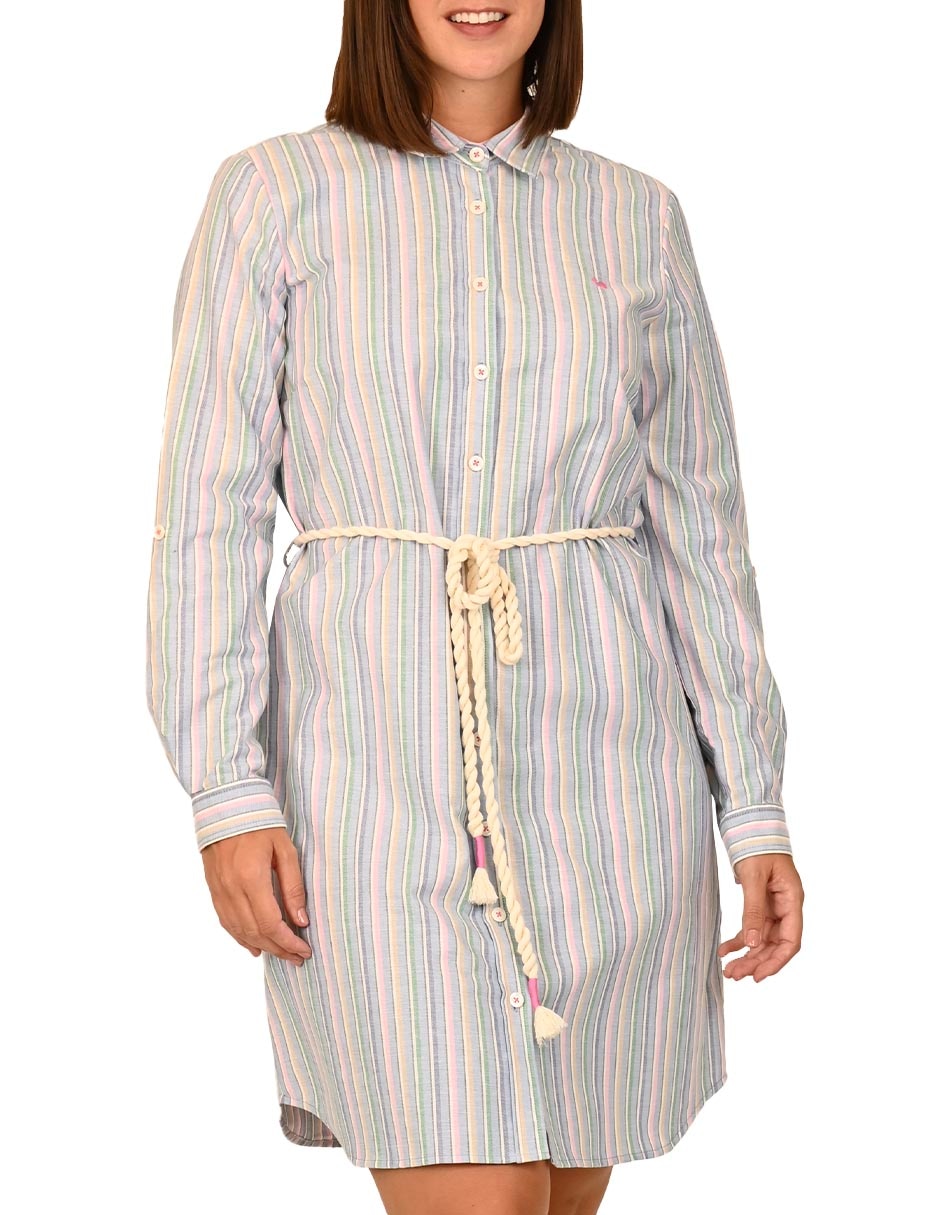 Vestido corto casual para mujer