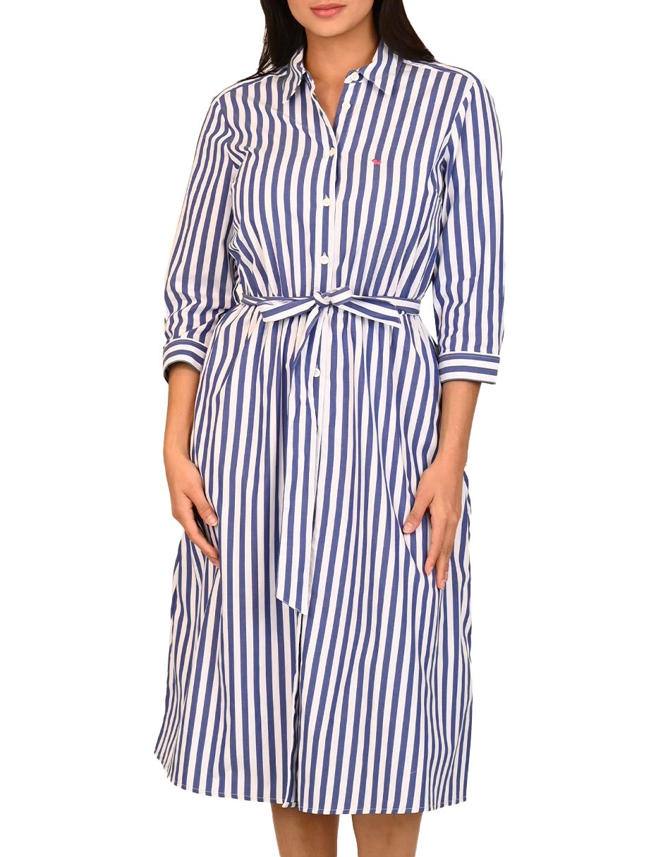 Vestido midi casual para mujer