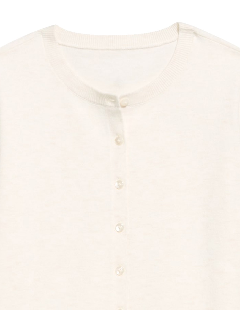 Suéter cuello redondo para mujer
