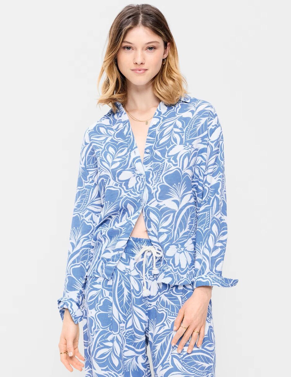 Blusa manga larga para mujer 1