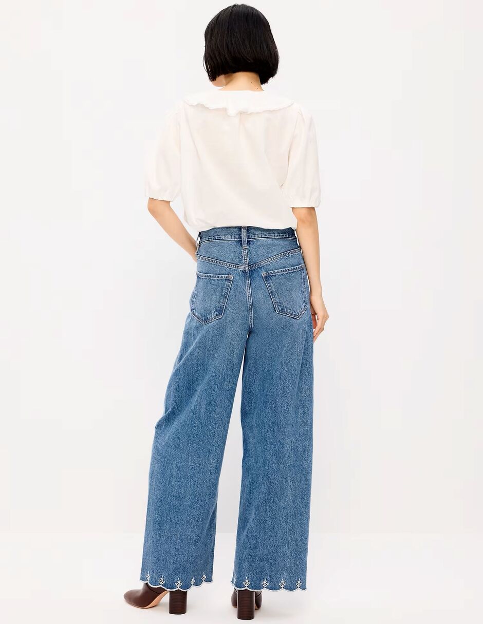 Jeans wide leg para mujer 3