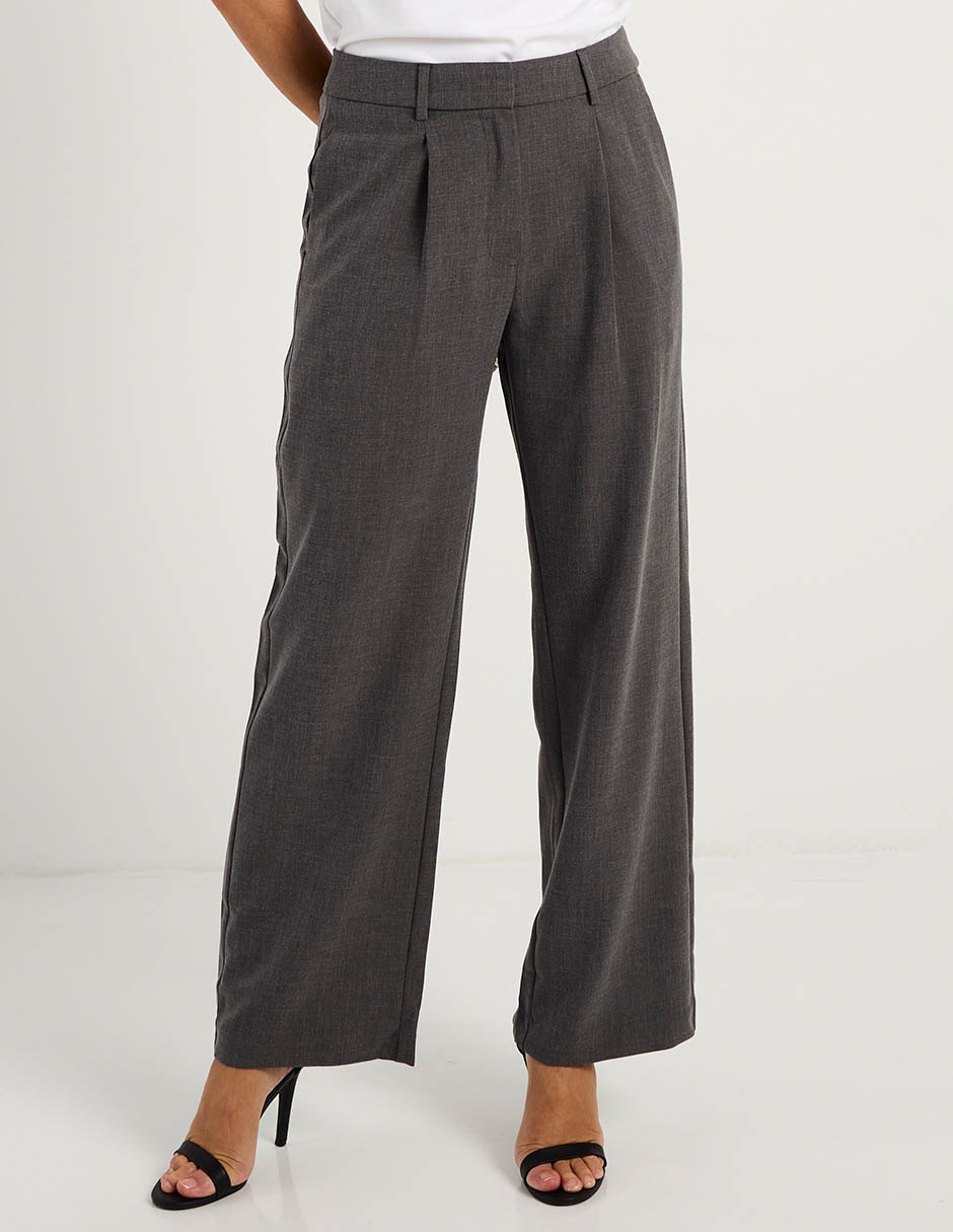 Pantalón relaxed wide leg para mujer 1