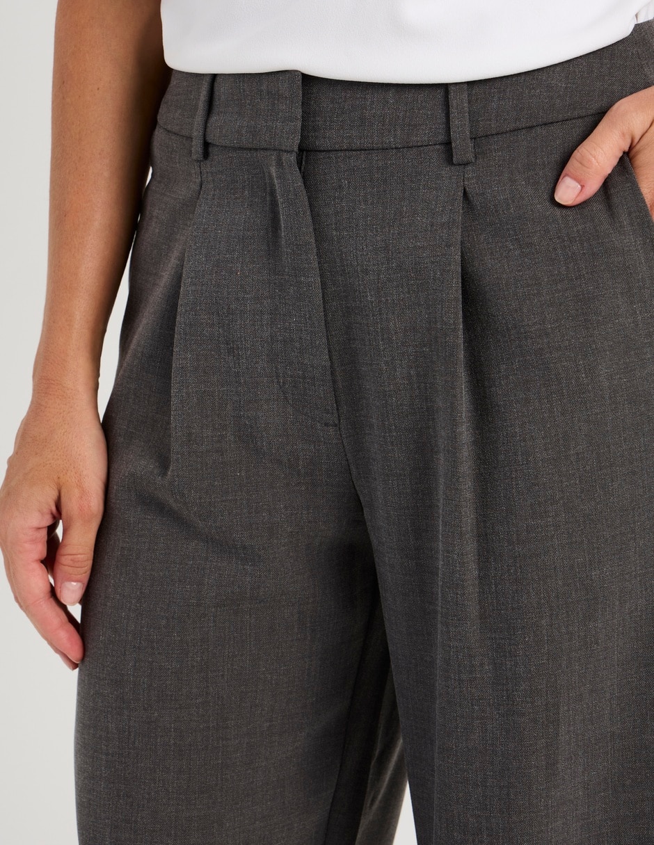 Pantalón relaxed wide leg para mujer 9