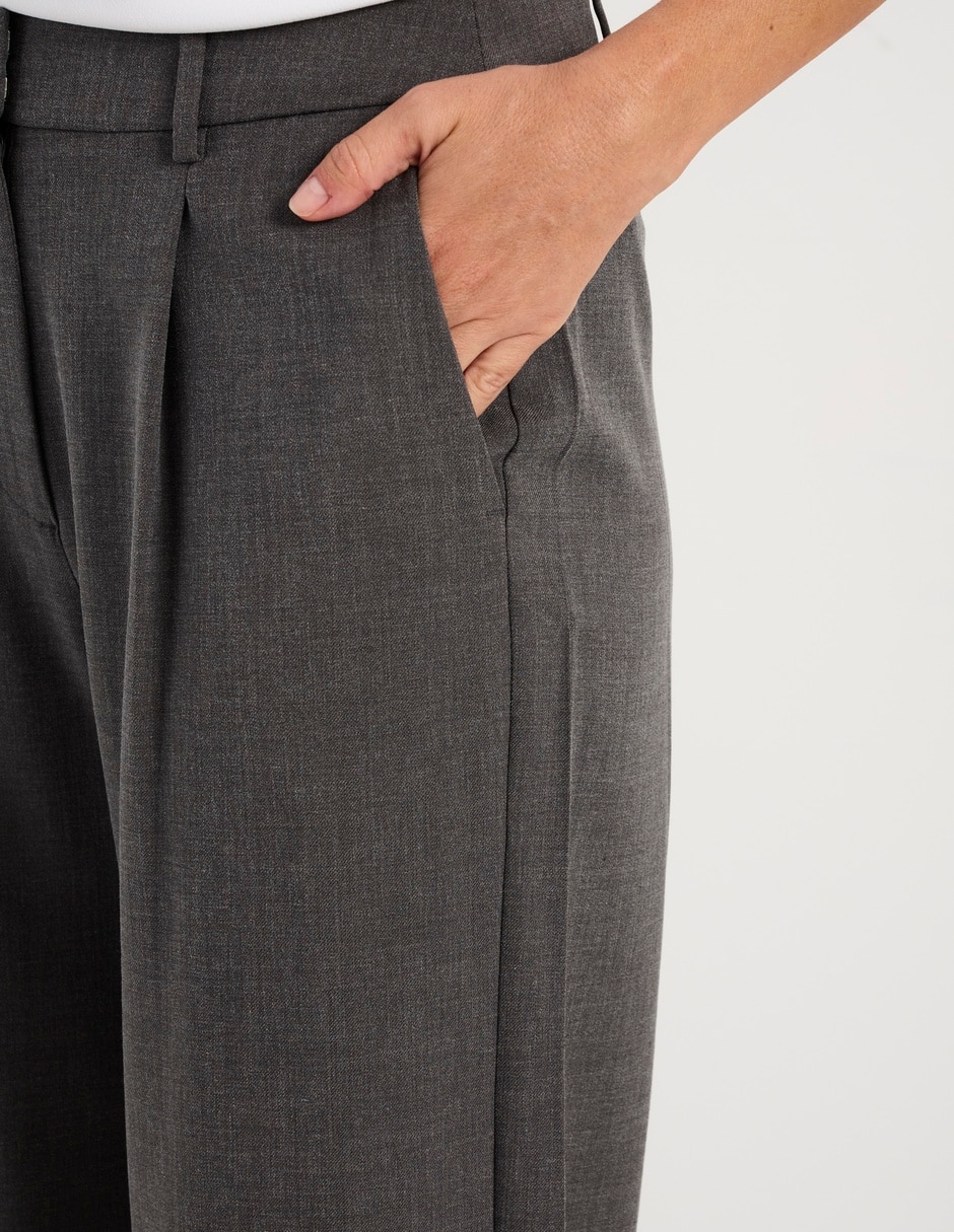 Pantalón relaxed wide leg para mujer 10
