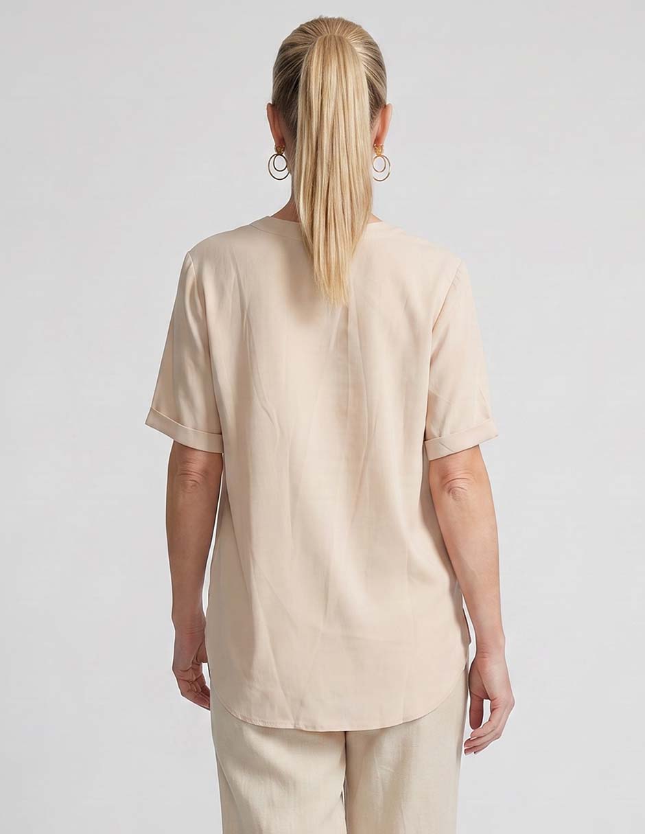 Blusa manga corta para mujer 2