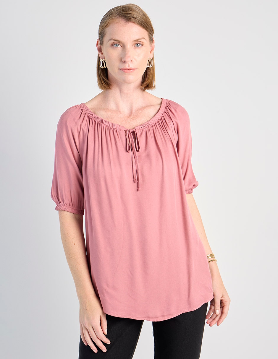 Blusa manga 3/4 para mujer 1