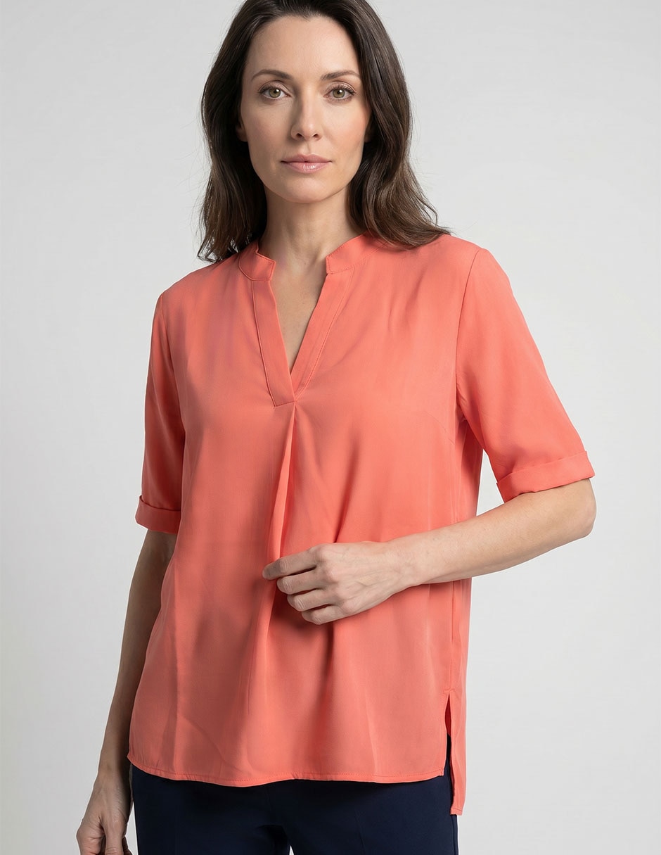 Blusa Lieb manga al codo para mujer