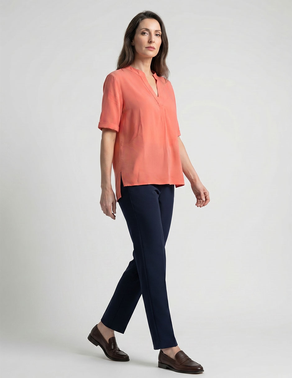 Blusa Lieb manga al codo para mujer