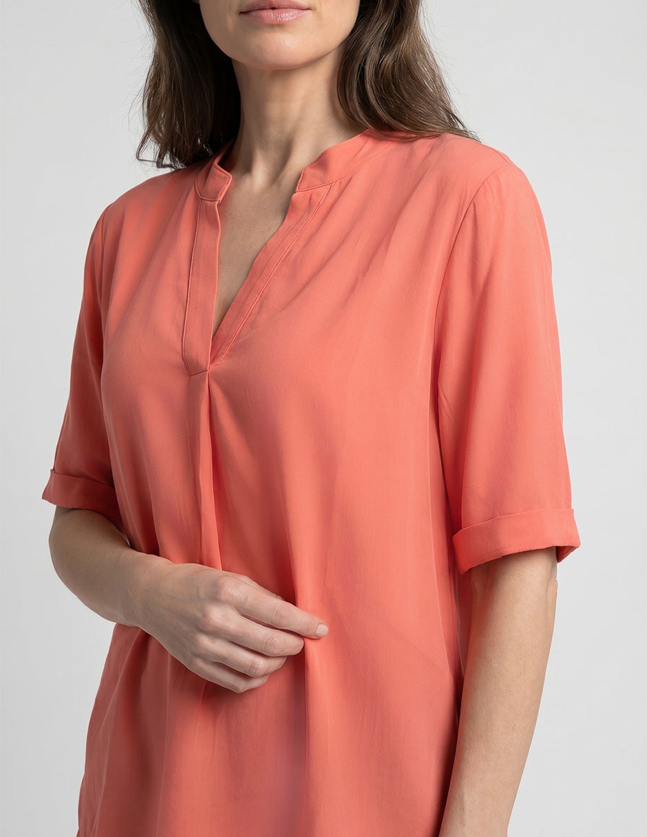 Blusa Lieb manga al codo para mujer