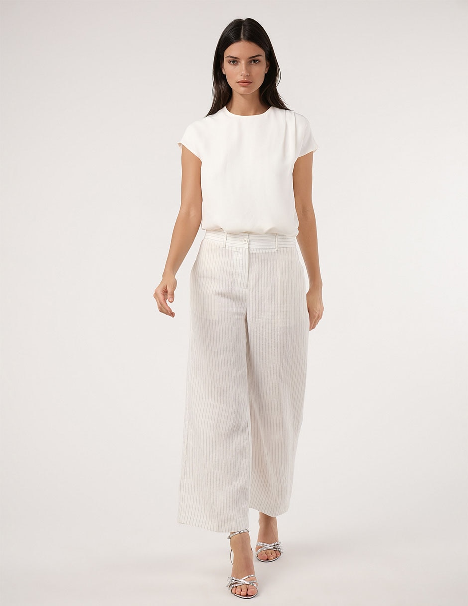 Pantalón wide leg para mujer Pantalón wide leg para mujer