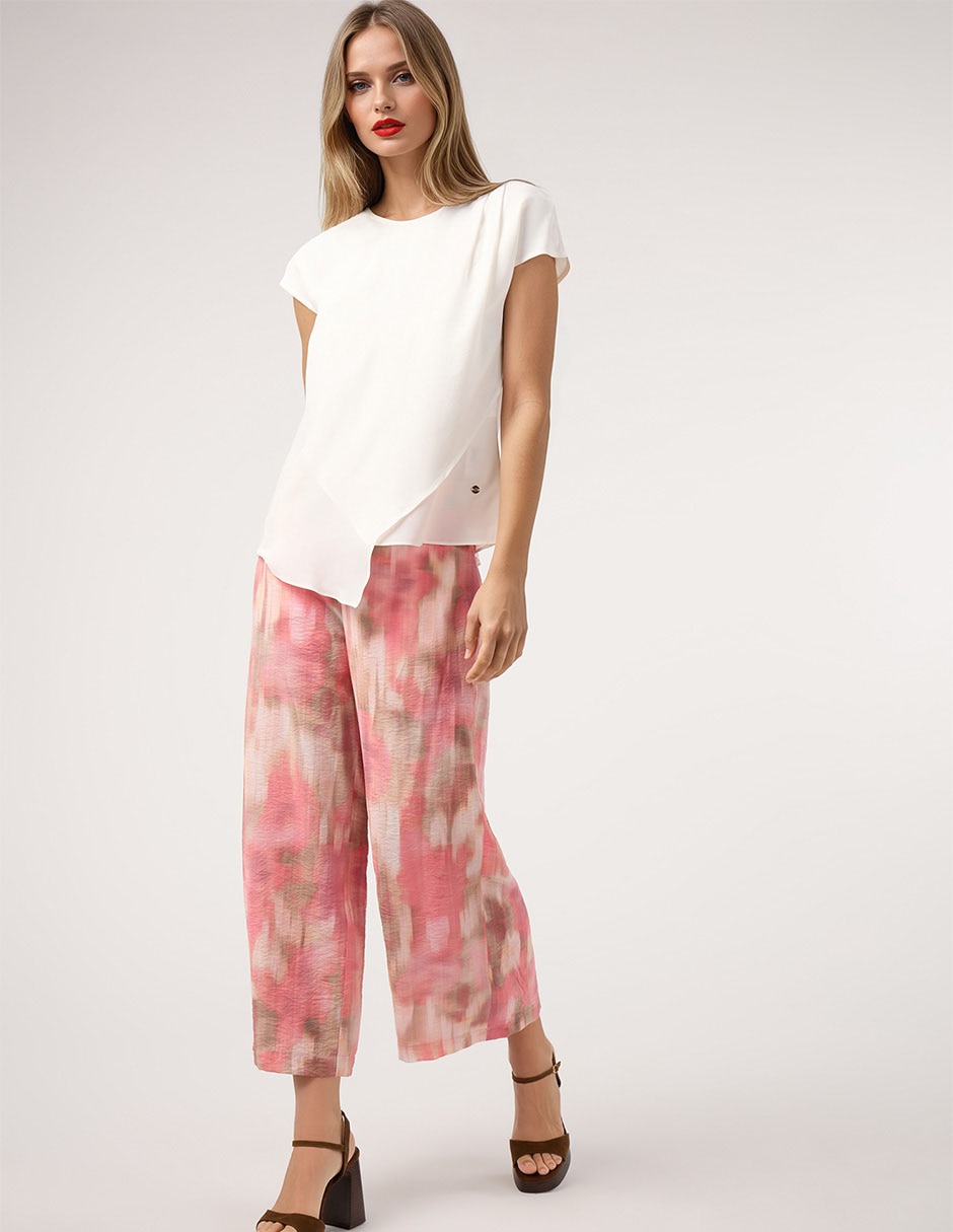 Blusa manga corta para mujer 6