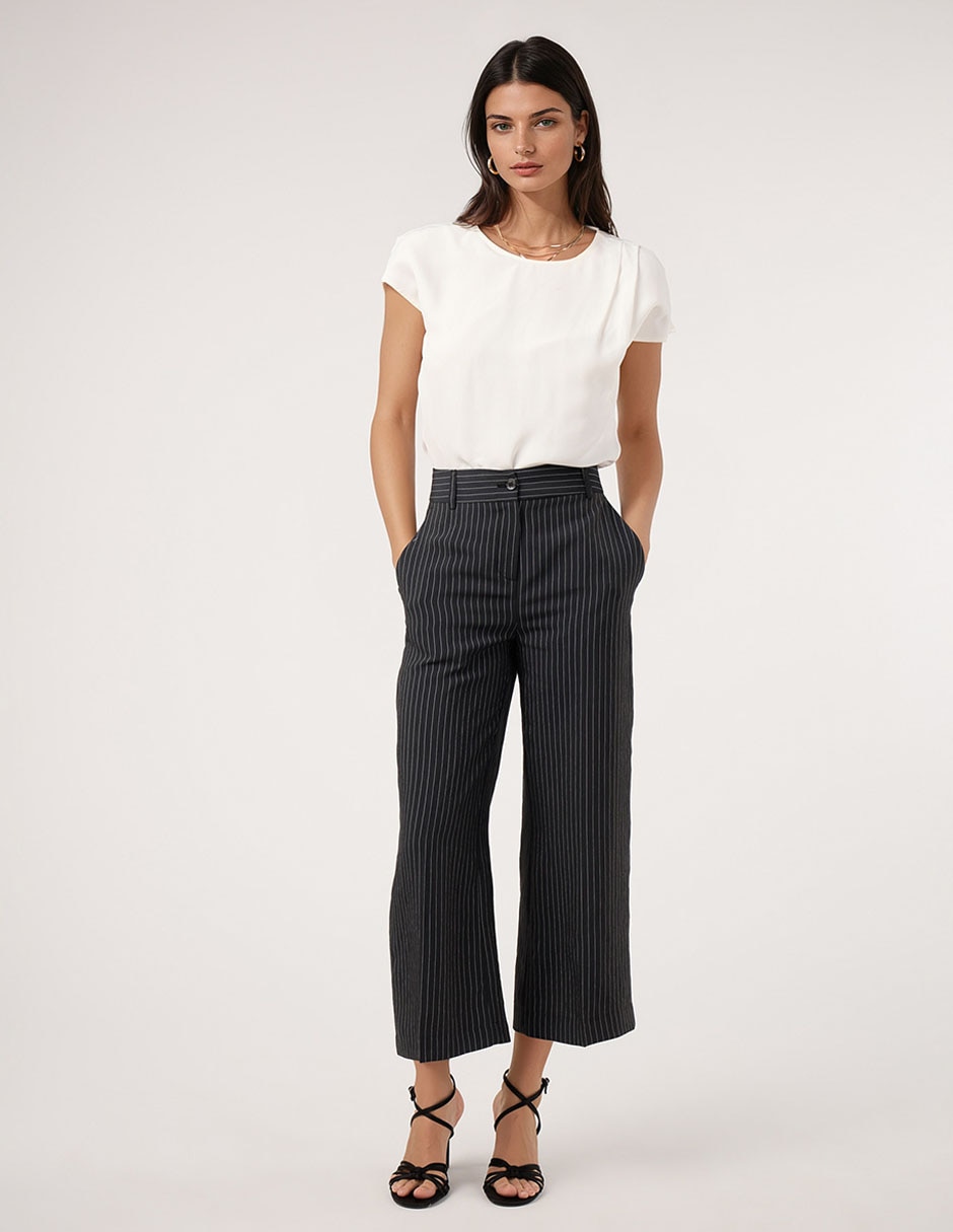 Pantalón wide leg para mujer 1