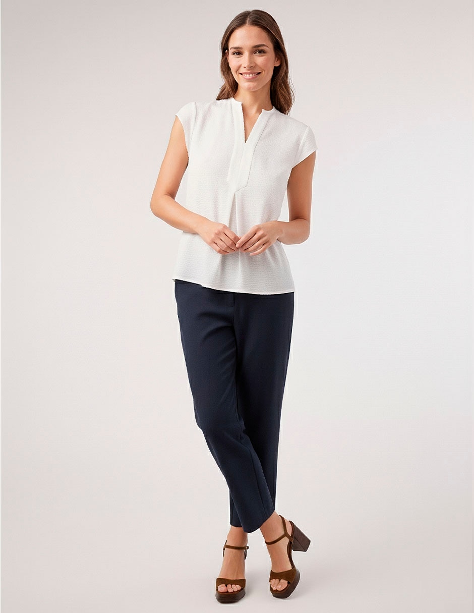 Pantalón capri slim para mujer Pantalón capri slim para mujer