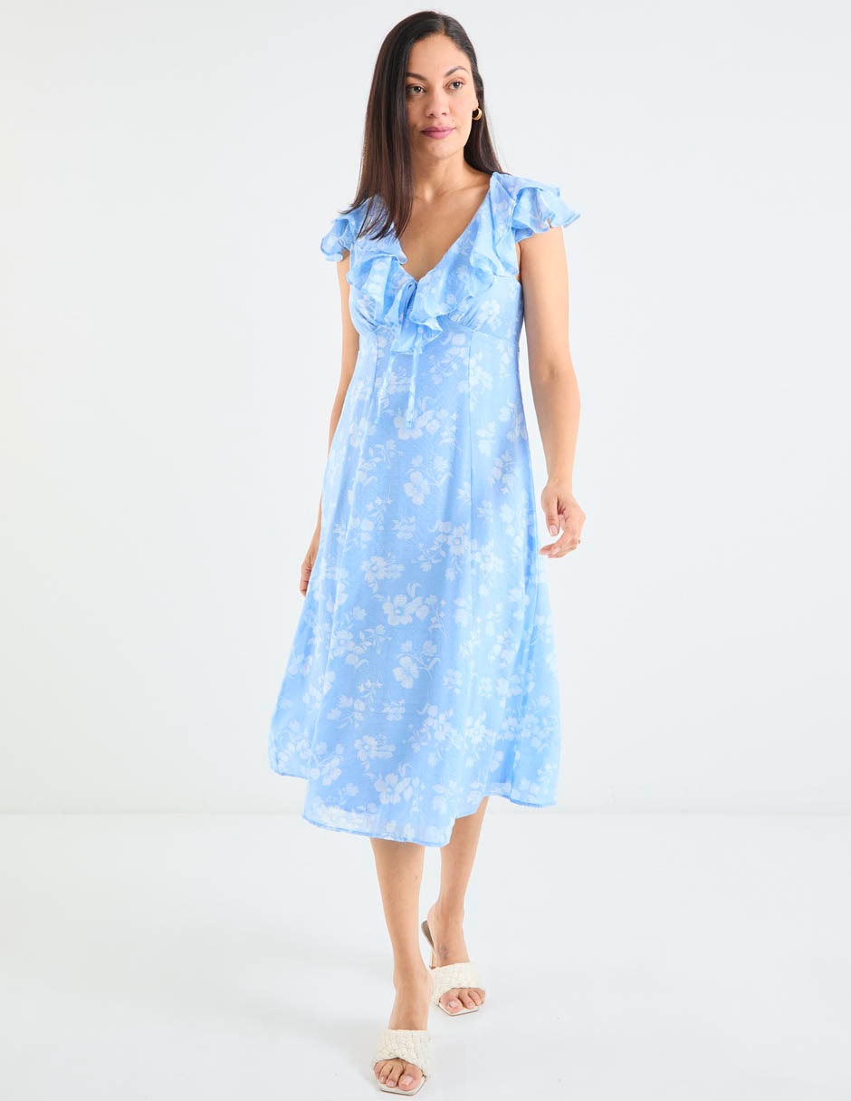 Vestido midi casual para mujer 2