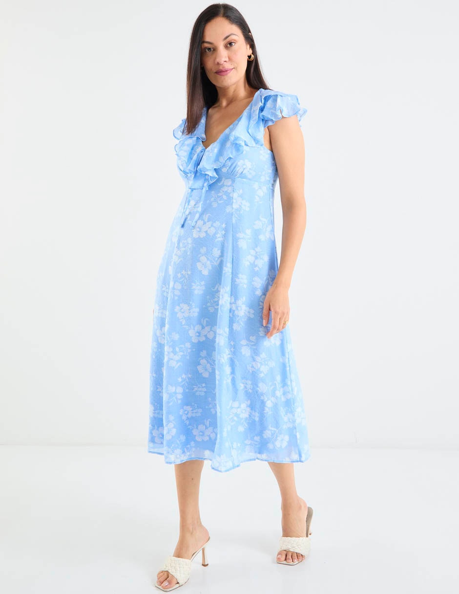 Vestido midi casual para mujer 5