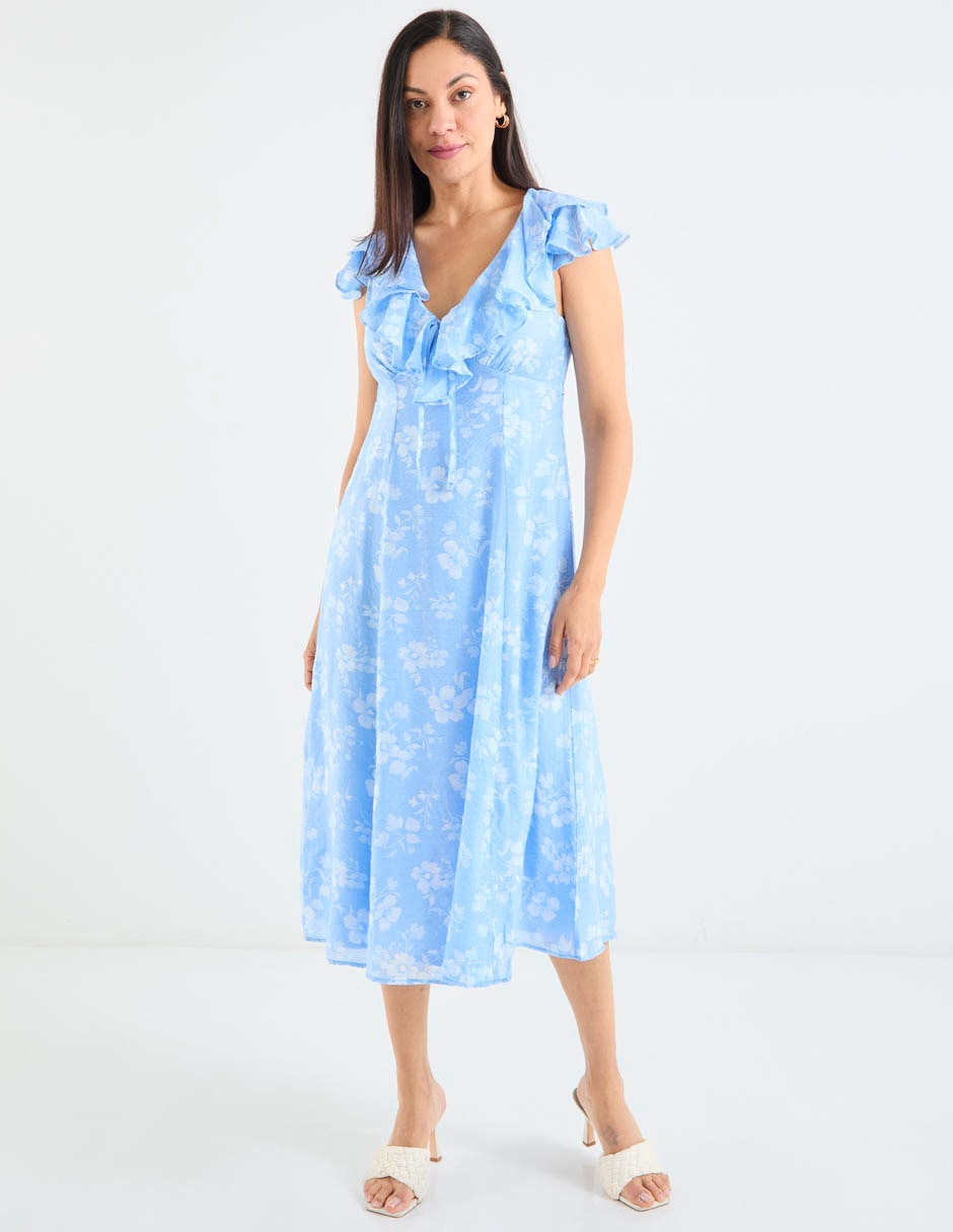 Vestido midi casual para mujer 1