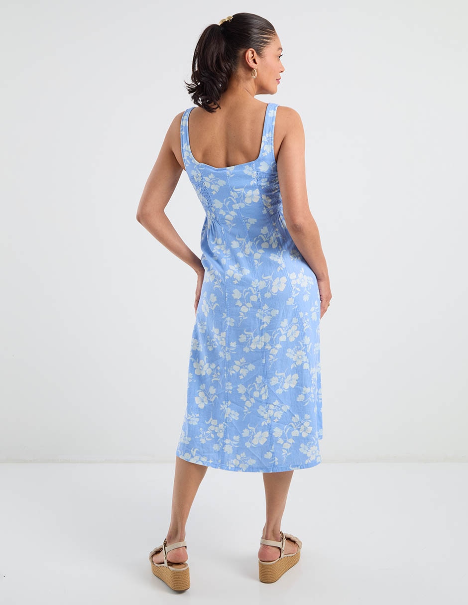Vestido midi casual para mujer 6
