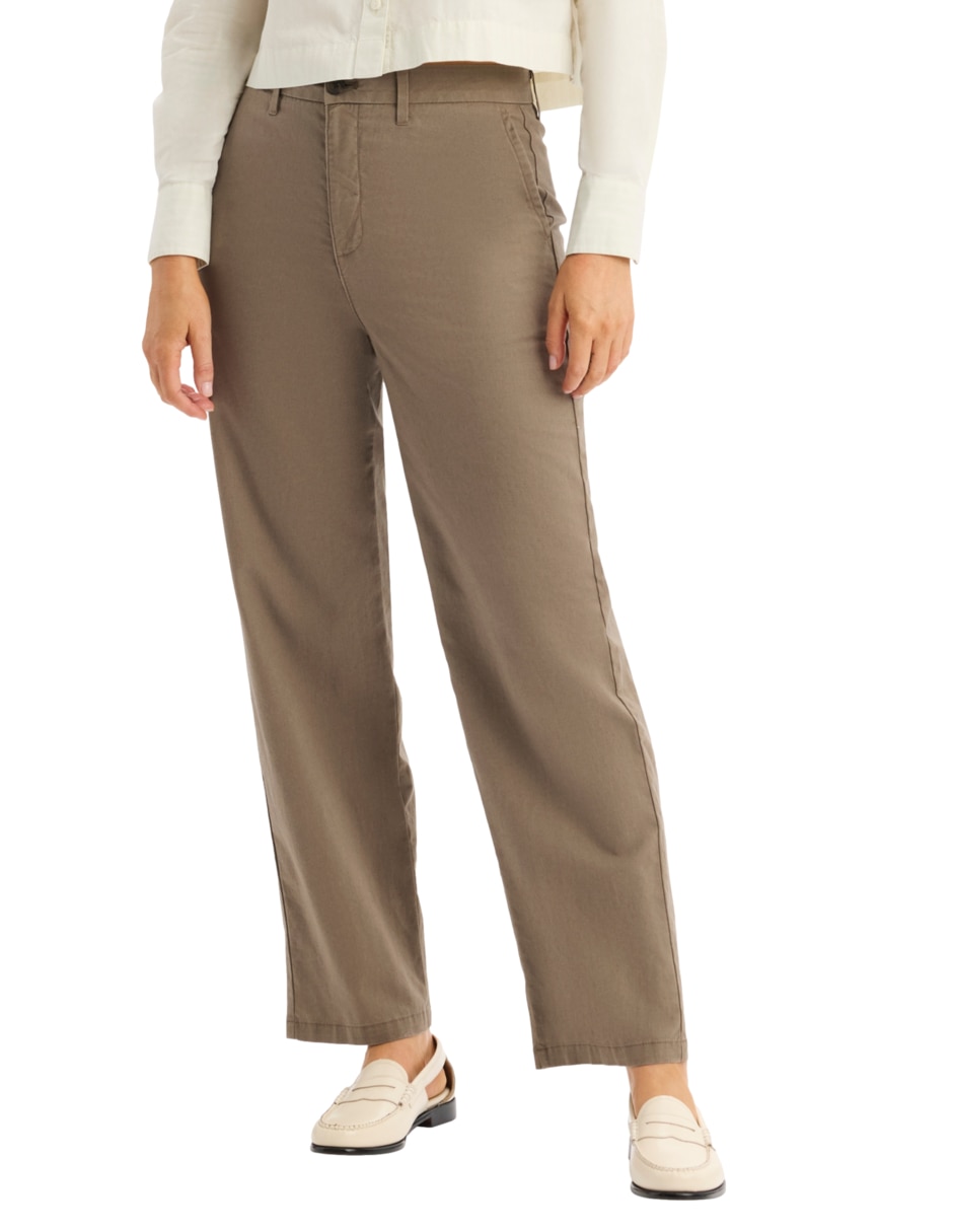 Pantalón Dockers recto para mujer