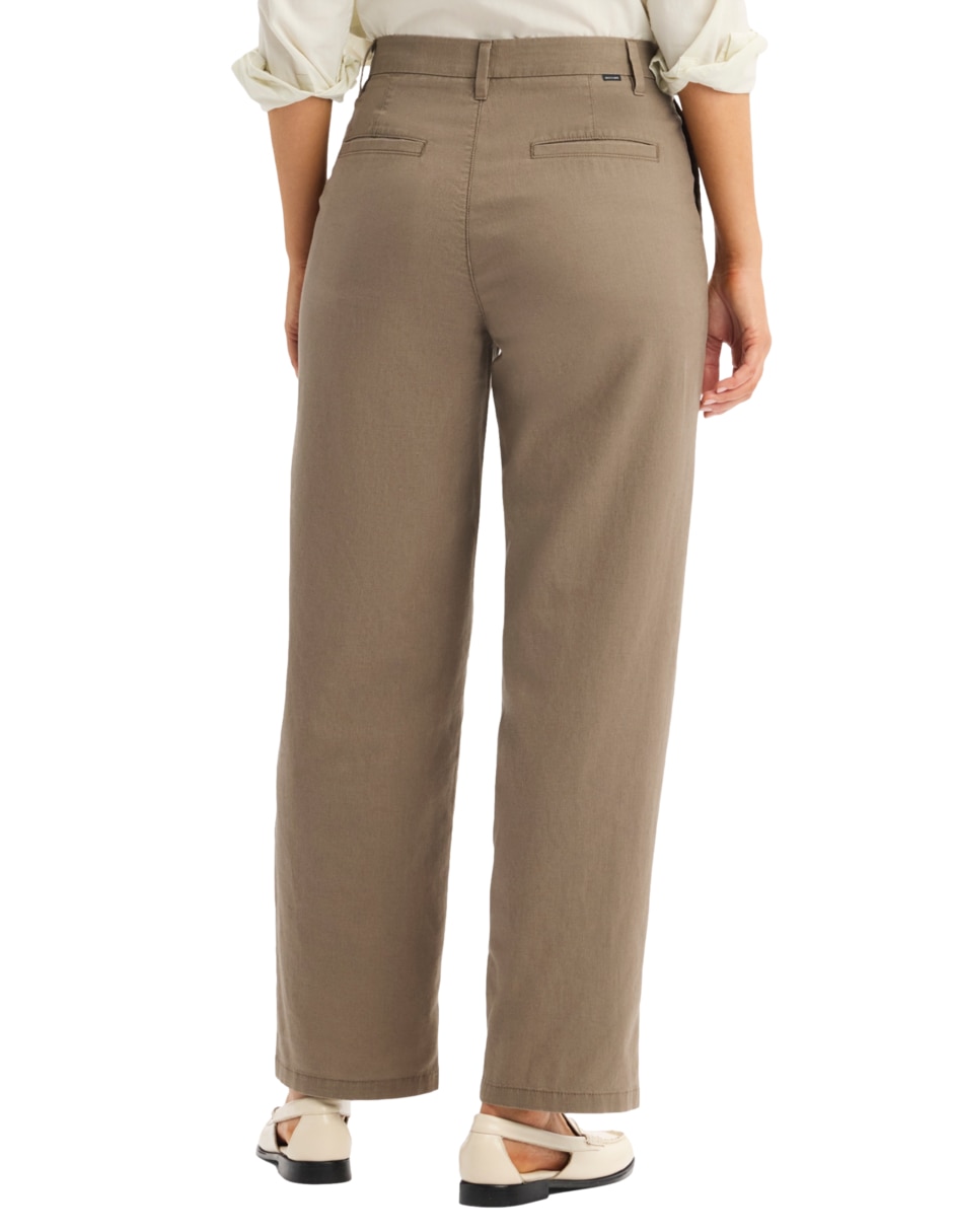 Pantalón Dockers recto para mujer