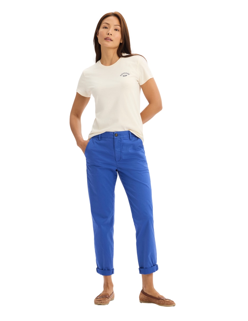 Pantalón Dockers slim para mujer