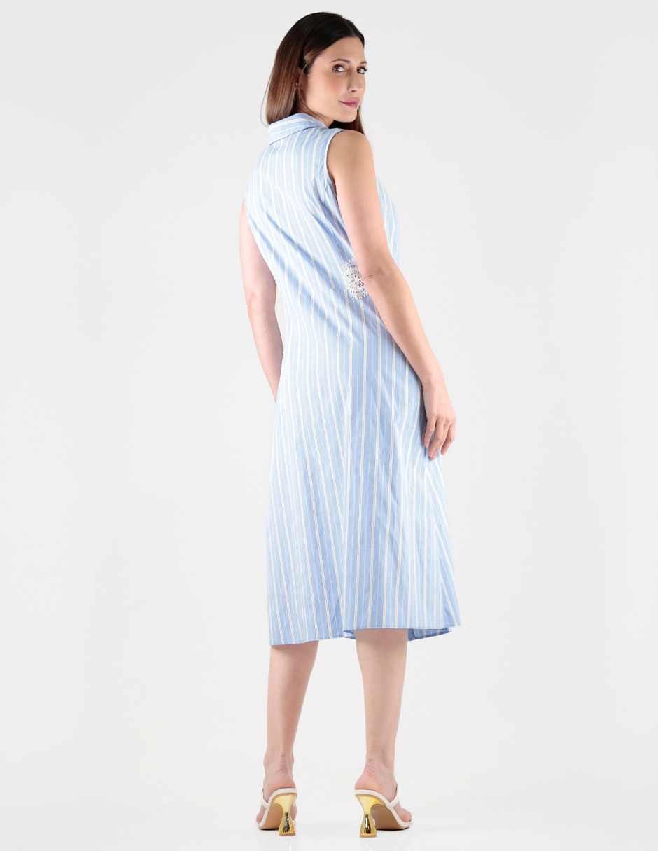 Vestido 3/4 casual para mujer 2