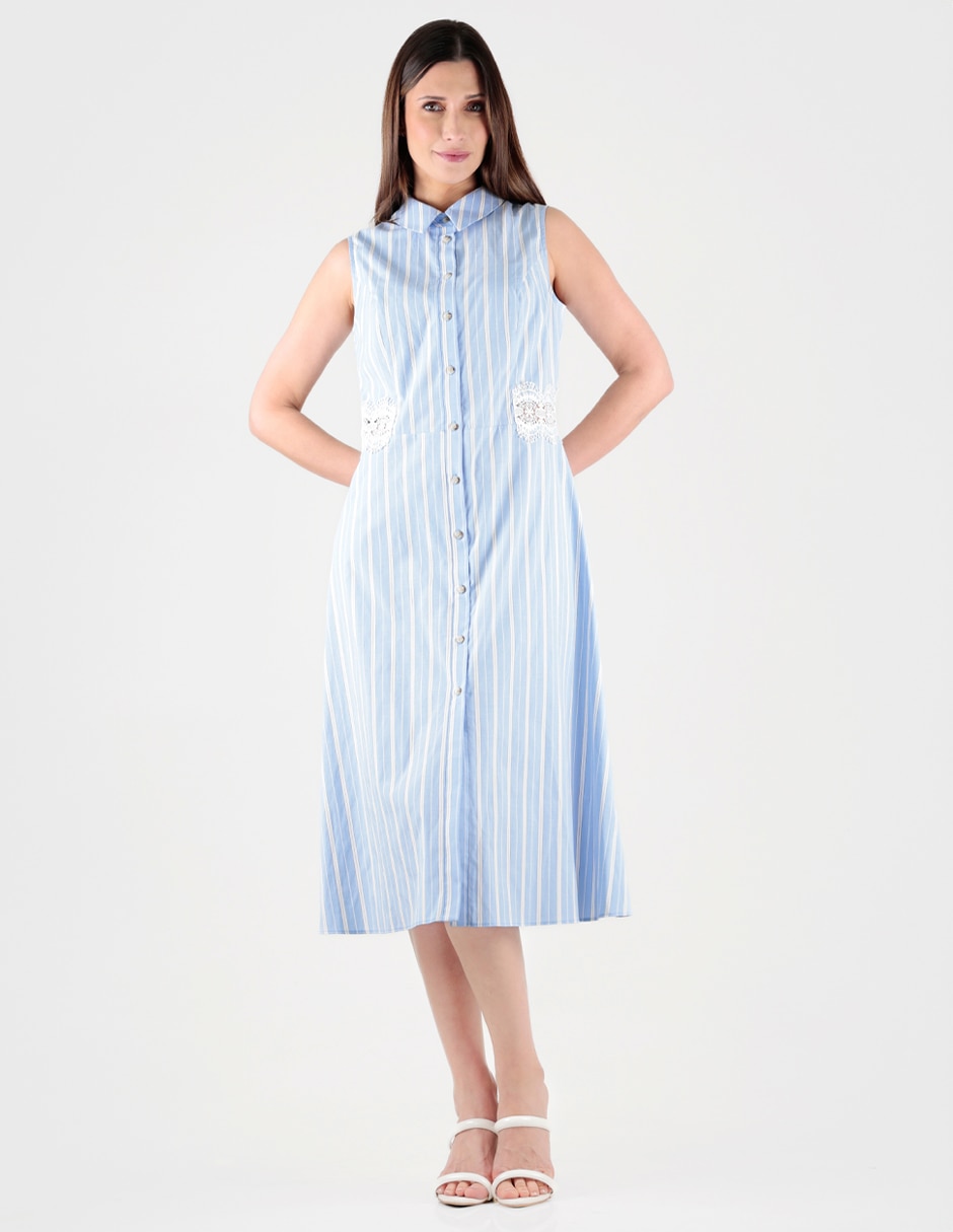 Vestido 3/4 casual para mujer 3