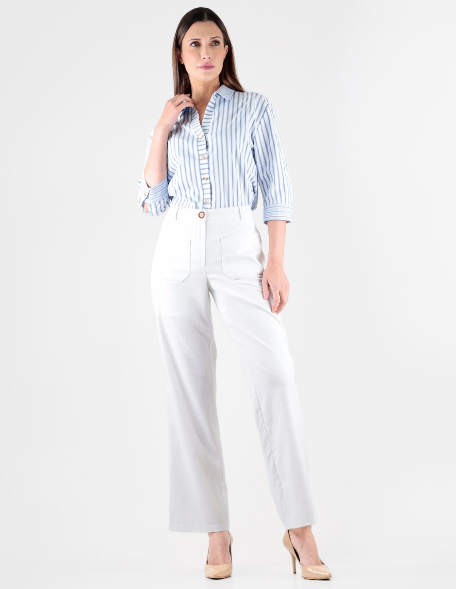 Pantalón recto para mujer 3