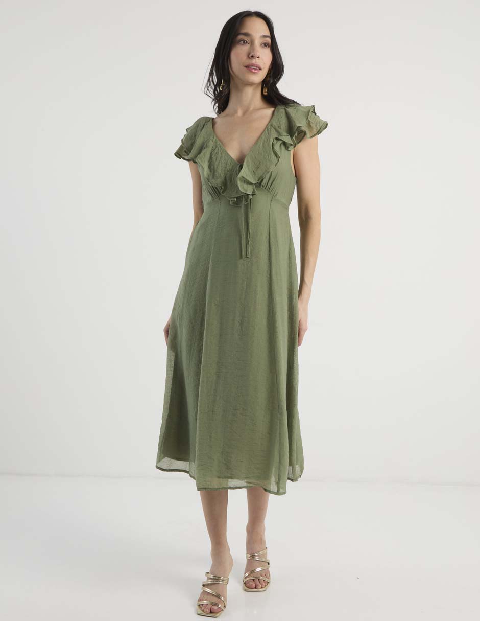 Vestido midi casual para mujer 2
