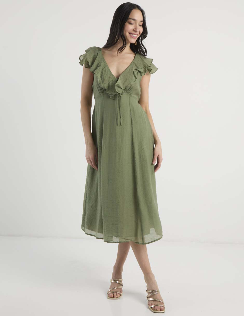 Vestido midi casual para mujer 3
