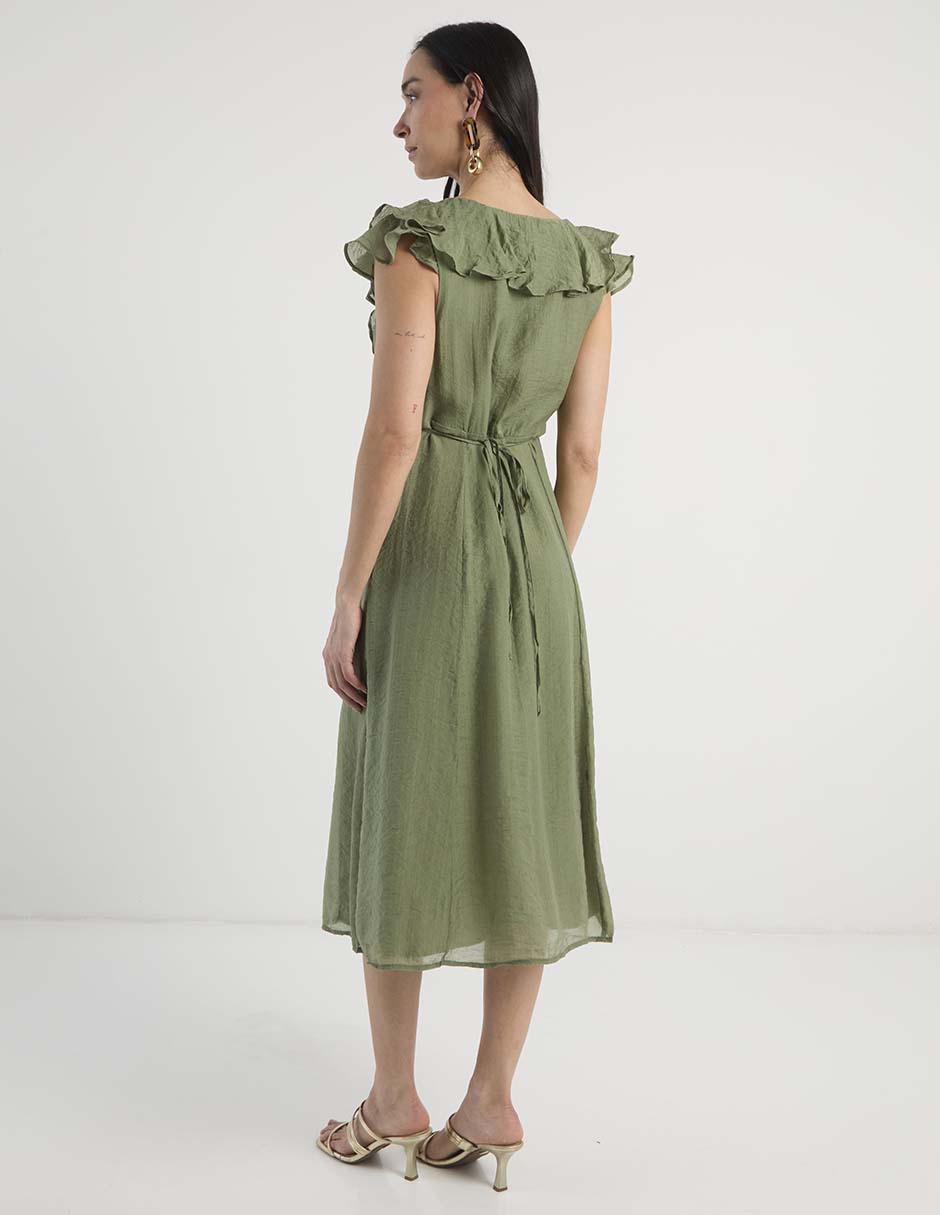 Vestido midi casual para mujer 6