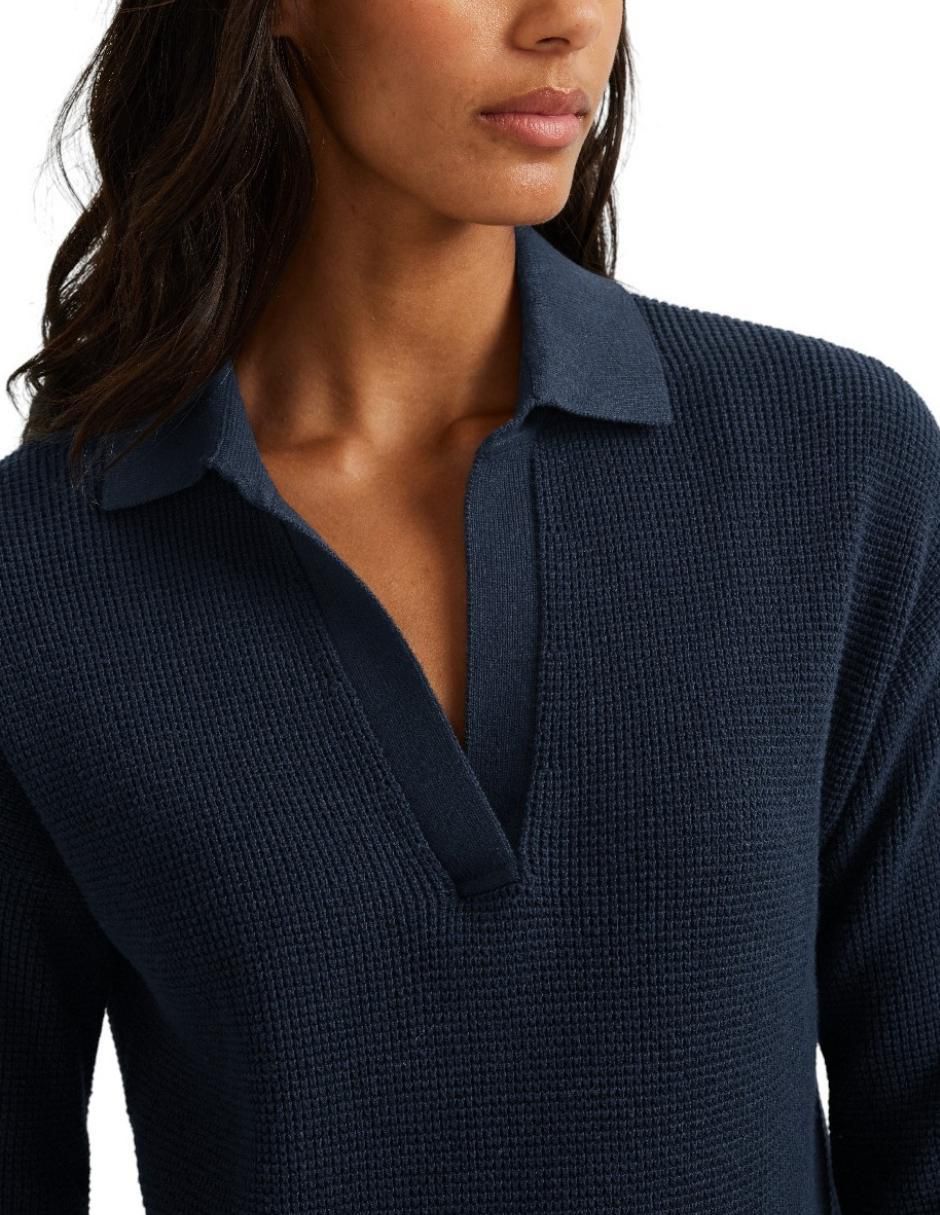 Suéter cuello abierto para mujer 2