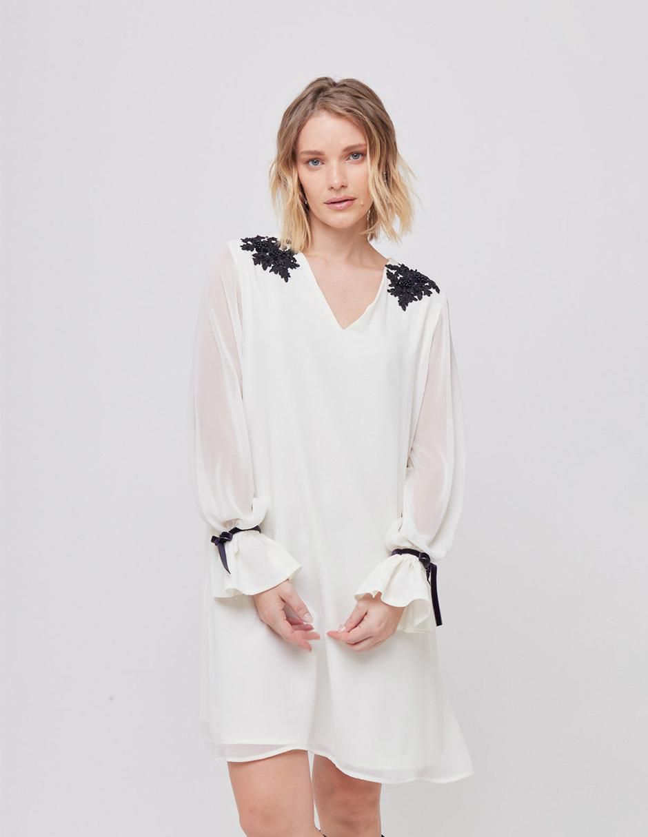 Vestido a la rodilla formal para mujer 2