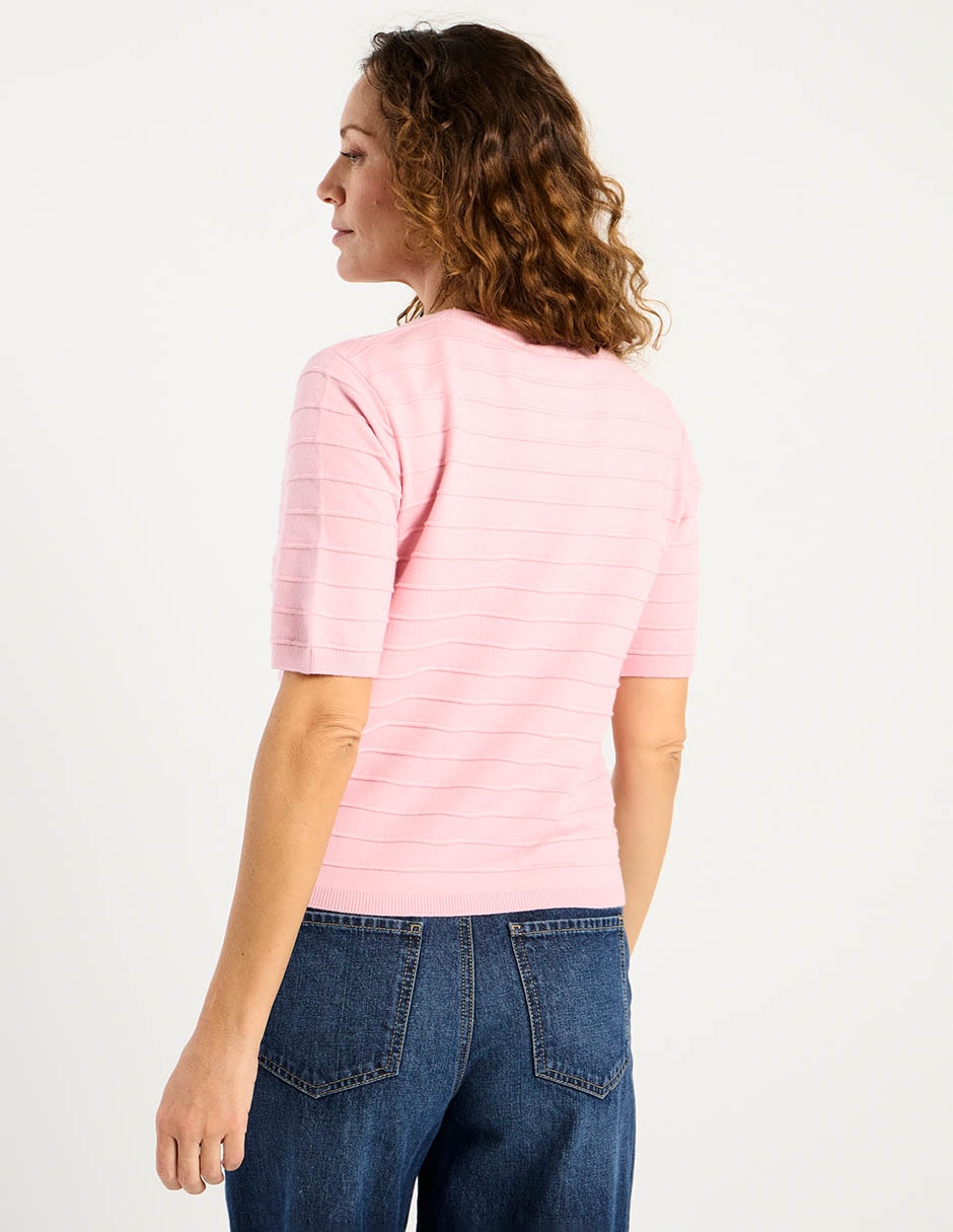 Suéter cuello redondo para mujer 6