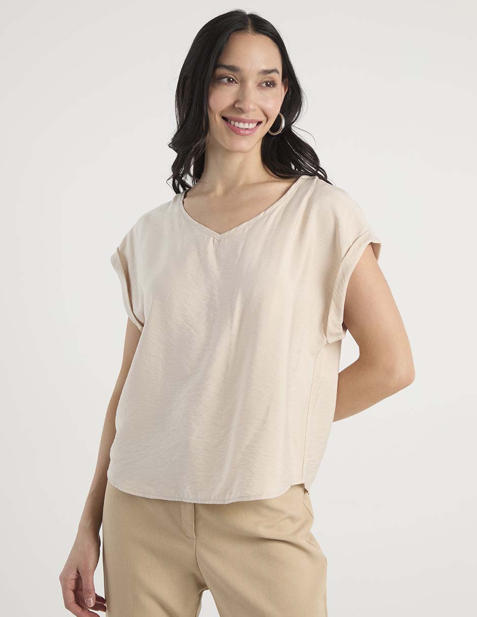 Blusa manga corta para mujer Blusa manga corta para mujer