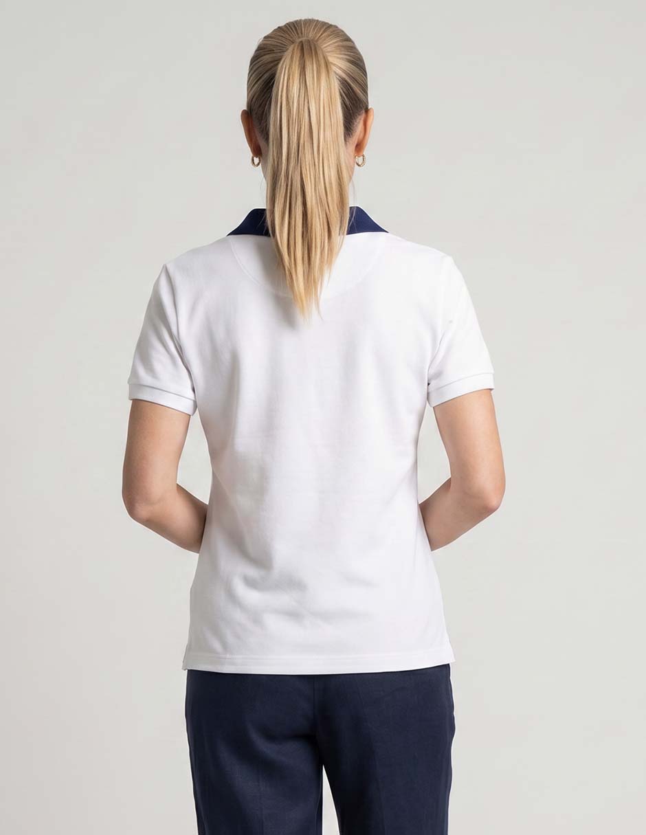 Playera tipo polo para mujer 2