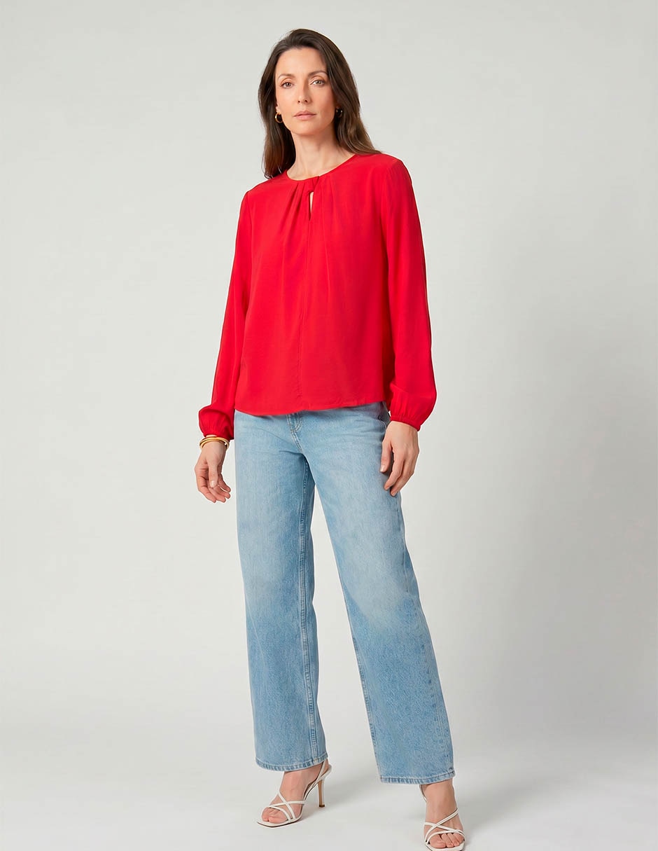 Blusa manga larga para mujer Blusa manga larga para mujer