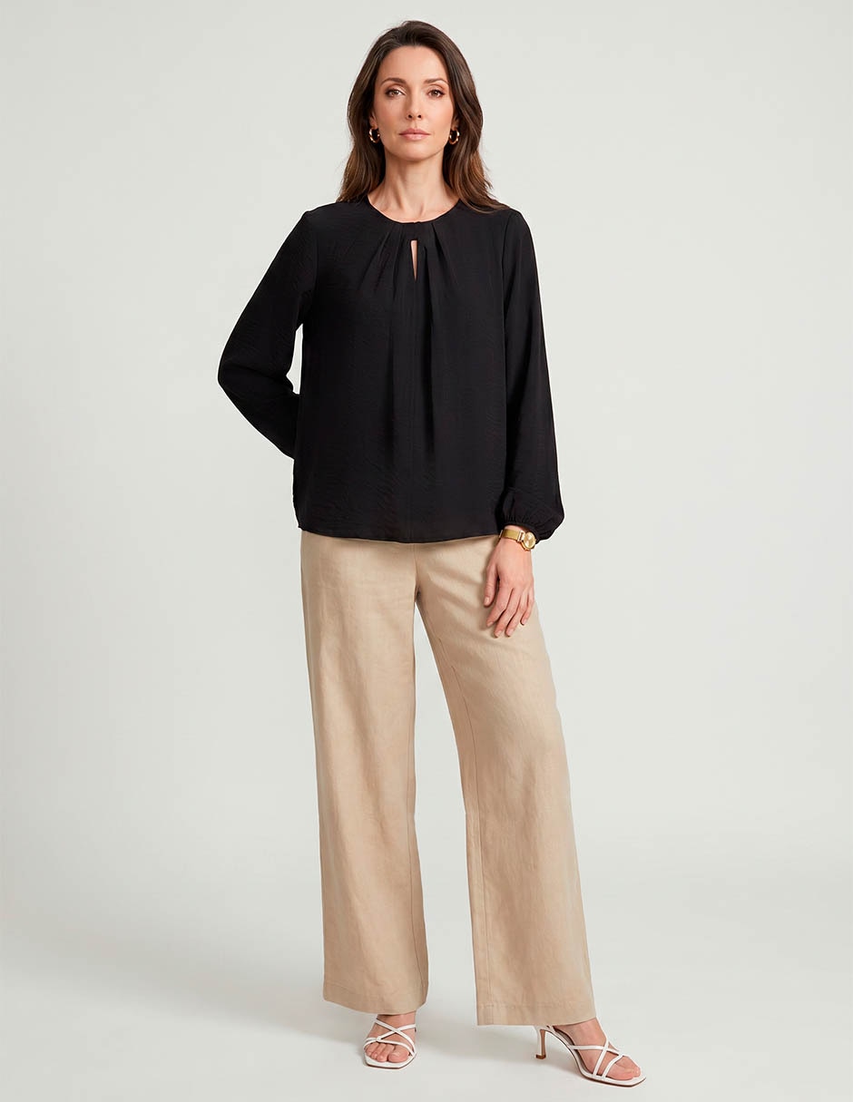 Blusa manga larga para mujer 1