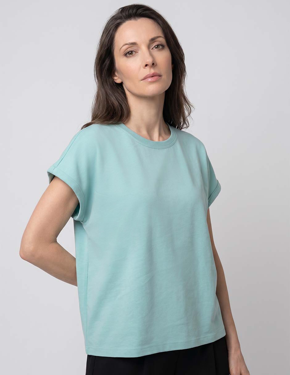 Playera manga corta cuello v para mujer Playera manga corta cuello v para mujer