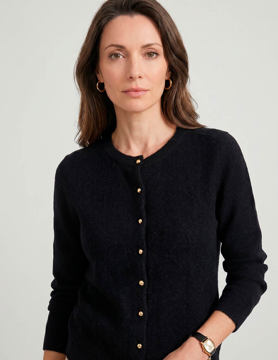 Suéter cuello redondo para mujer 2