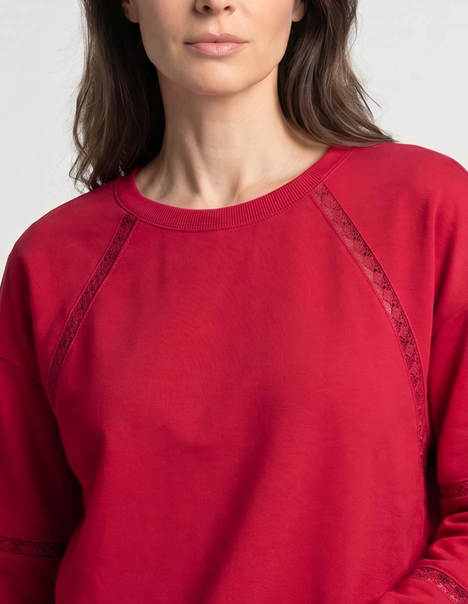 PLAYERA LIEB LB2608-P13 LIS, M, CEREZA