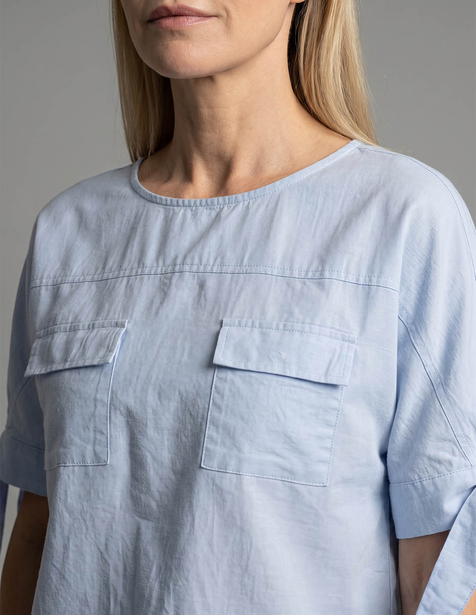 Blusa manga corta para mujer 2