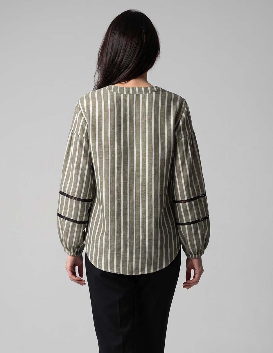 Blusa manga larga para mujer 2