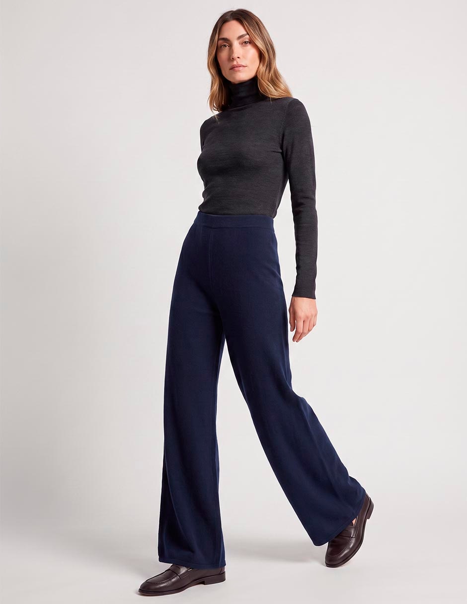 Pantalón relaxed wide leg para mujer 3