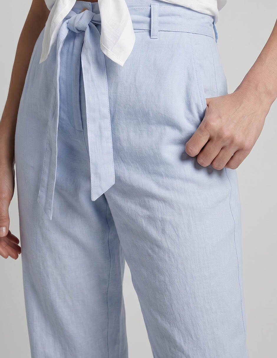 Pantalón relaxed straight para mujer 2