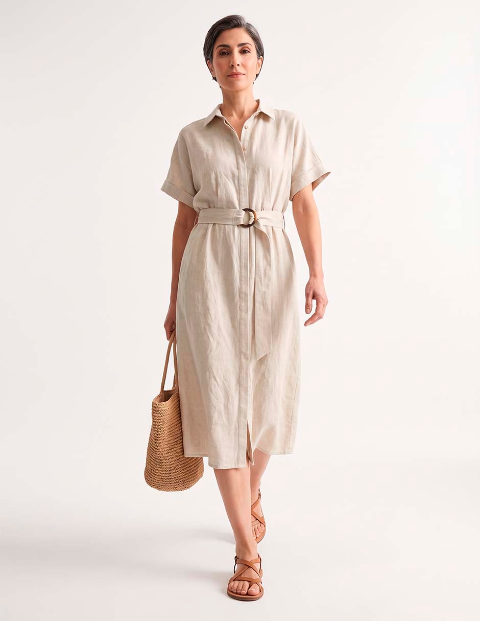 Vestido 3/4 casual para mujer 3