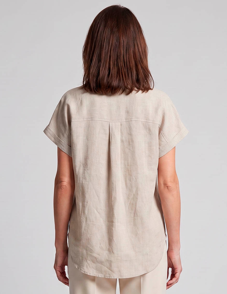 Blusa manga corta para mujer 2